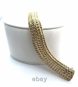 9ct GOLD BRACELET 375 LADIES EVENING DRESS WEAR BRAND NEW
