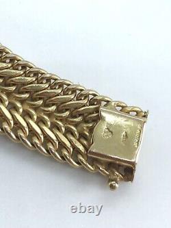 9ct GOLD BRACELET 375 LADIES EVENING DRESS WEAR BRAND NEW