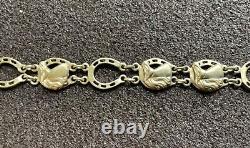 9ct GOLD HORSE BRACELET 15gms +