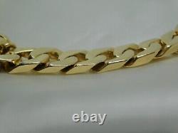 9ct Gold 7 Curb Link Bracelet