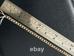 9ct Gold 8.5 Lovely Rollerball Bracelet Full 9ct Hallmark