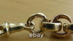 9ct Gold Baby Belcher Bracelet Love Heart Cz Child's / Kid's 13.5g