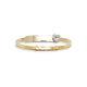 9ct Gold Baby/childs Expandable Bangle With Heart Motif Free Engraving