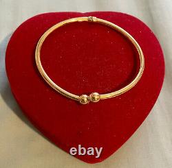 9ct Gold Bangle 4g