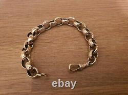 9ct Gold Belcher Bracelet 30 Grams