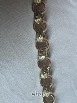 9ct Gold Belcher Bracelet Hallmarked 15ml (Brandnew)
