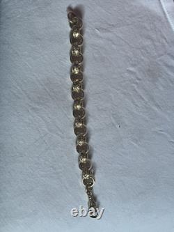 9ct Gold Belcher Bracelet Hallmarked 15ml (Brandnew)