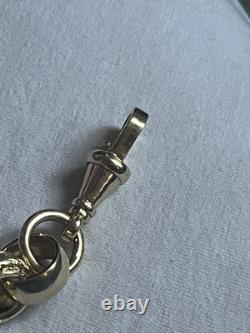 9ct Gold Belcher Bracelet Hallmarked 15ml (Brandnew)