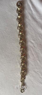 9ct Gold Belcher Bracelet Hallmarked 15ml (Brandnew)