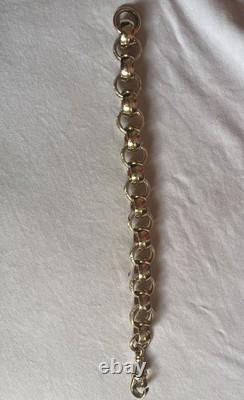9ct Gold Belcher Bracelet Hallmarked 15ml (Brandnew)
