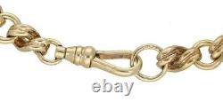9ct Gold Bracelet 17.94g Fancy Plain 19cm Fully Hallmarked
