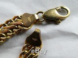 9ct Gold Bracelet 19 cm 5.1 grms