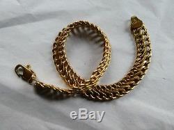 9ct Gold Bracelet 19 cm 5.1 grms