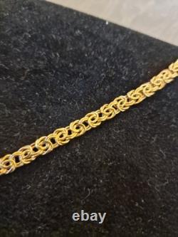 9ct Gold Bracelet 4.4g