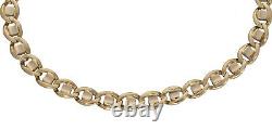 9ct Gold Bracelet 9.01g Anchor Plain 19.5cm Fully Hallmarked