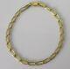 9ct Gold Bracelet 9ct Yellow Gold (2.2g) Flat Curb Bracelet (7 Inches)
