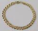 9ct Gold Bracelet 9ct Yellow Gold (8.3g) Flat Curb Bracelet (8 1/2 Inches)