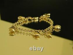 9ct Gold Charm Bracelet