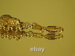 9ct Gold Charm Bracelet