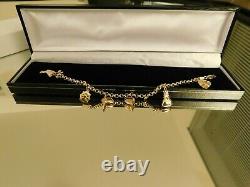 9ct Gold Charm Bracelet