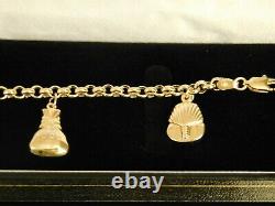 9ct Gold Charm Bracelet