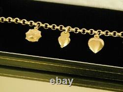 9ct Gold Charm Bracelet