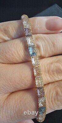 9ct Gold Crocheted Bracelet G10