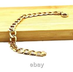 9ct Gold Cuban Link Bracelet 29.03 grams