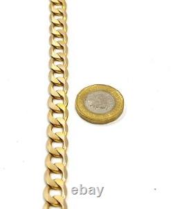 9ct Gold Cuban Link Bracelet 29.03 grams