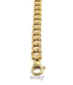 9ct Gold Cuban Link Bracelet 29.03 grams