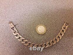 9ct Gold Curb Bracelet 51g