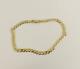 9ct Gold Curb Bracelet Hallmarked 7.3'' 19 Cm 3.9 Grams With Gift Box