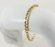 9ct Gold Curb Bracelet Solid Link Hallmarked 5.4 Grams 7.5'' With Gift Box
