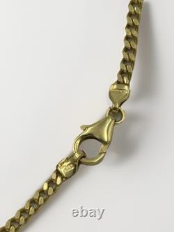 9ct Gold Curb Chain Bracelet 2g