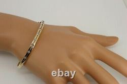 9ct Gold Diamond Bangle Bracelet. Great Condition. NICE1