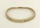 9ct Gold Diamond Bracelet Tennis 0.75ct Hallmarked 12grams 7.5'' With Gift Box
