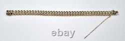 9ct Gold Double Curb Link Bracelet (Scrap/Wear)