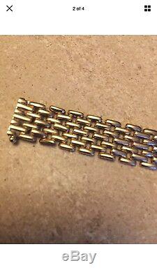 9ct Gold Gate Bracelet