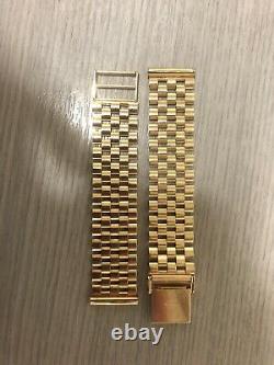 9ct Gold Gentlemans Watch Bracelet