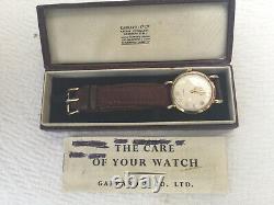 9ct Gold Hallmarked Garrard Watch