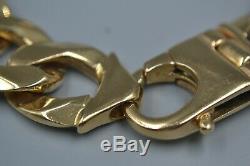 9ct Gold Heavyweight Curb Bracelet