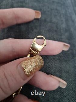 9ct Gold Kiss Style Bracelet. Unusual. Not Scrap Heavy 375 Hallmarked