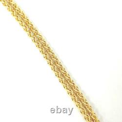 9ct Gold Ladies Adjustable ID Style Identity Bracelet Hallmarked Fancy Design