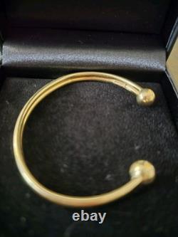 9ct Gold Ladies Torque Bangle