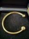 9ct Gold Ladies Torque Bangle