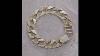 9ct Gold Large Solid Ornate Pattern Square Curb Bracelet 14mm 9 Gents