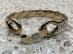9ct Gold Mens Bangle/Bracelet Heavy 74g