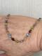 9ct Gold, Multi Gemstone Bracelet, 7.5 Long, 5.3g, + Box, Stunning