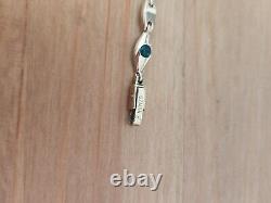 9ct Gold Multi Gemstone Bracelet, 9.05g, hallmarked 375, 7.5''