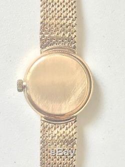 9ct Gold OMEGA Ladies Watch with 9ct gold bracelet